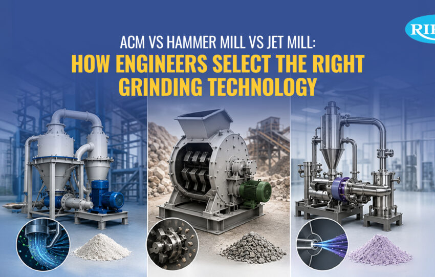 ACM vs Hammer Mill vs Jet Mill